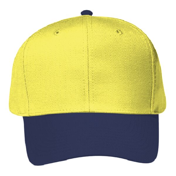 OTTO CAP 6 Panel Mid Profile Baseball Cap Thumbnail