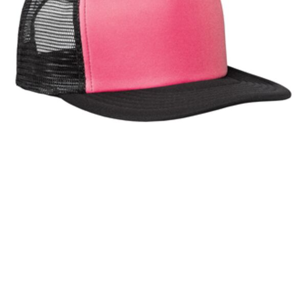 Flat Bill Snapback Trucker Cap Thumbnail